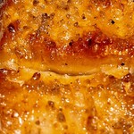 オオクサ - この皮目のパリッと焼けたところにかぶりつくのが快感　ドーパミン出まくりです