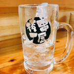 串屋横丁 - 焼酎の中の量を検証②