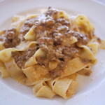 Tagliatelle bolognese with bolognese meat sauce