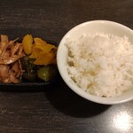 Nira ichi - ライスと季節の漬物
