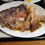 Oosakaya Shokudou - 真鯛のアラ煮付け