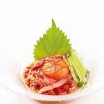 薩摩知覽雞腿肉細切生拌