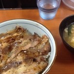 東京チカラめし - 2012/10 元祖焼き牛丼 並 290円 味噌汁付き