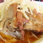 ラーメン二郎 - この日の豚