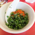 ラーメン二郎 - 待ってる間にカスタマイズ♪