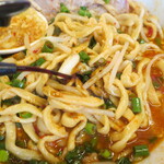 ラーメン二郎 - 赤酢投入～♪