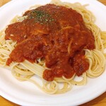 バスストップ - ミートスパゲティ　６６０円