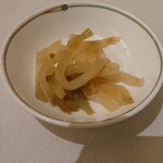 中国飯店 富麗華 - ザーサイ。