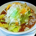 レッドアース - 野菜担々麺（超激辛）\900/ﾚｯﾄﾞｱｰｽ大井店
