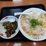 餃子の王将 - 海老ワンタン麺セット