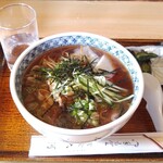 大河食堂 - 冷し鳥きしめん