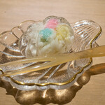 富小路 やま岸 - 特製和菓子