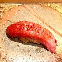 鮨 銀座 おのでら - 鮪 大トロ 蛇腹