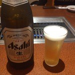 Yakiniku Kotobuki En - ビールで乾杯