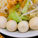 野菜みそラーメン 鬼首 - うずらちゃんは80円