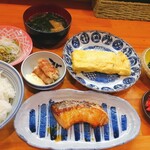 Shin Oomiya Yoshikawa - 焼き鮭　ランチ 600円(税込)