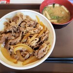 すき家 - 牛丼中盛りランチ　500円