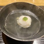 食堂こなん - 椀物
      烏賊真薯