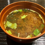 食堂こなん - お味噌汁