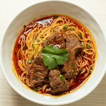 Sichuan style beef thin noodles