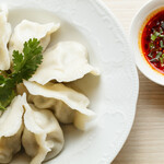 Sichuan feng shui Gyoza / Dumpling with spicy sauce