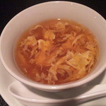 かたつむり - 炒飯のスープ