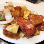 なかうらわ食堂 - 黒酢酢豚