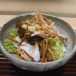 四季料理 きたがいち - サラダ　お代わりしました(21-06)