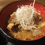 十勝暖欒酒場 かっさい - 牛すじ煮込み御膳 900円、牛すじ