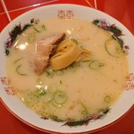 中華料理　太玉 - 令和3年6月 サービス定食ミニとんこつラーメン