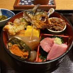 Akasaka Ajisai - いろいろ入ってるので、どれから食べようか迷います。