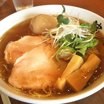 自家製麺 ラーメン創房 忠虎 - 冷製本節中華そば＋煮玉子