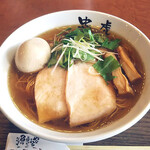 自家製麺 ラーメン創房 忠虎 - 本節中華そば＋煮玉子