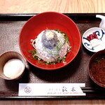 Akimoto - ”生しらす丼”のTopView