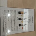 鮨みやもと - お茶のメニュー