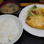 ふいるど - オムレツ定食　780円