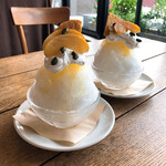 A to Z cafe - かき氷　アップルパイ（760円）