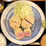 Tonkatsu Hibiki - 特上ヒレかつ定食（3枚）