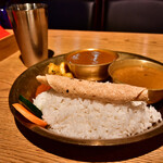 カスタマンダップ 大塚 - 水牛カレーセット@税込690円