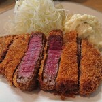 とんかつ野崎 - 牛ヒレカツレツ