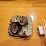 小判寿司 - イワシの海苔巻き