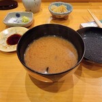 小判寿司 - 蜆の味噌汁