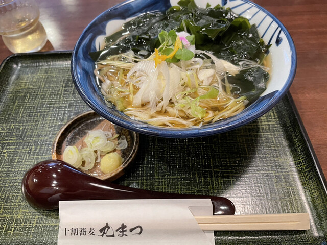 十割そば 丸まつ 石巻店 - 陸前山下（そば）の写真