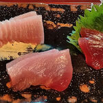 御料理ふじ居 - 新湊産のメジマグロ