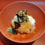 御料理ふじ居 - 唐墨飯蒸し