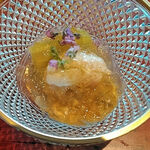 御料理ふじ居 - 毛蟹はす芋