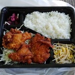 やきとり たづや - 唐揚げ弁当（500円）