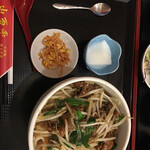 山西亭 - 2020/1 ホルモン刀削麺