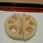 てんぷら 近藤 - 新蓮根