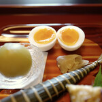 瓢亭 - 土佐ジローの隠し味に土佐醤油